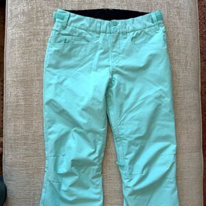 Roxy Dry Flight Technology 10K Turquoise Snowboard Ski Snow Lined Pants SizeM